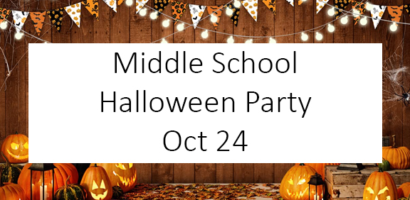 Middle School Halloween Party